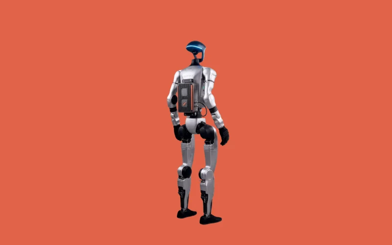 Fausto, a Unitree G1 humanoid robot with a Gulliver payload